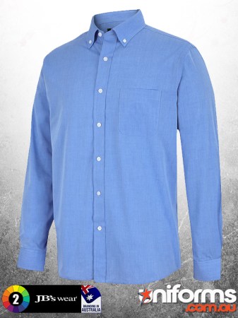 4FC JBS Long sleeve FINE CHAMBRAY SHIRT